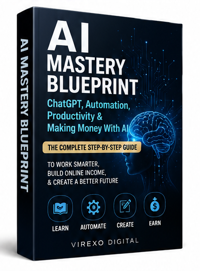 AI Mastery Blueprint: The Complete Guide to ChatGPT, Automation, Productivity & Making Money With AI