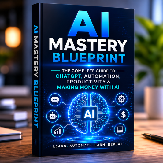 AI Mastery Blueprint: The Complete Guide to ChatGPT, Automation, Productivity & Making Money With AI