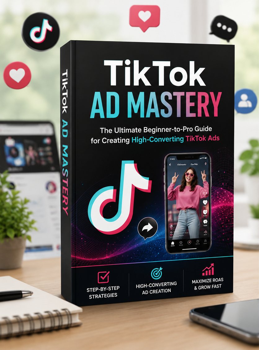 TikTok Ad Mastery - The Ultimate Beginner-to-Pro Guide for Creating High-Converting TikTok Ads